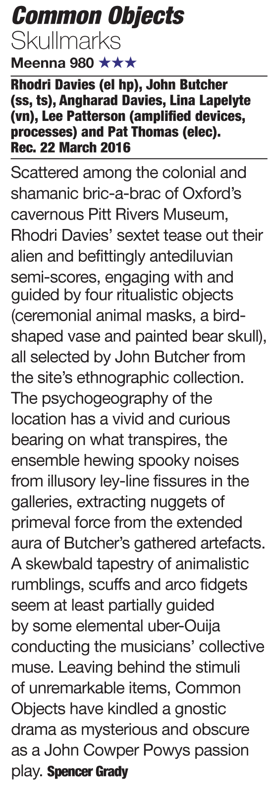 Skullmarks - Jazzwise